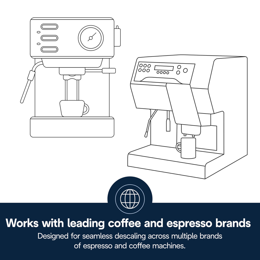 De'Longhi Natural Descaler For Coffee Machines, White, 500 ml