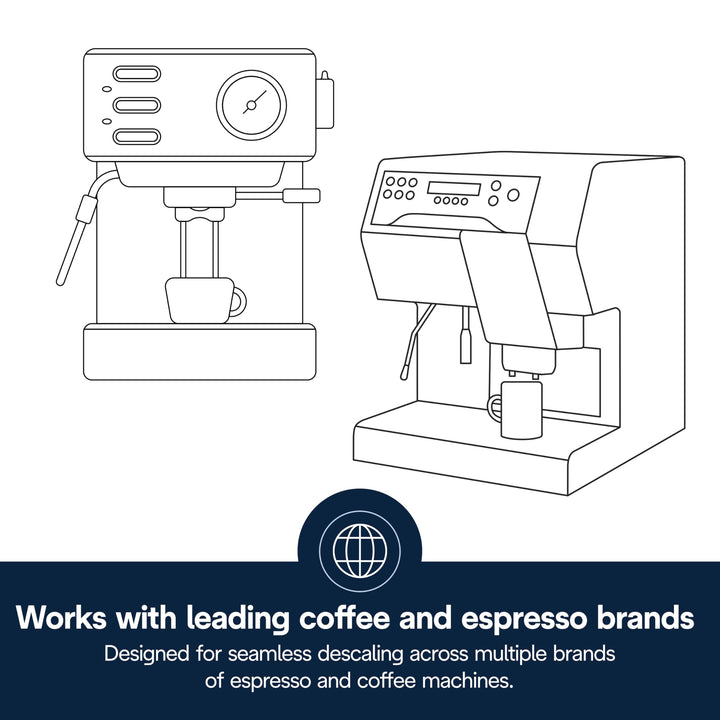 De'Longhi Natural Descaler For Coffee Machines, White, 500 ml