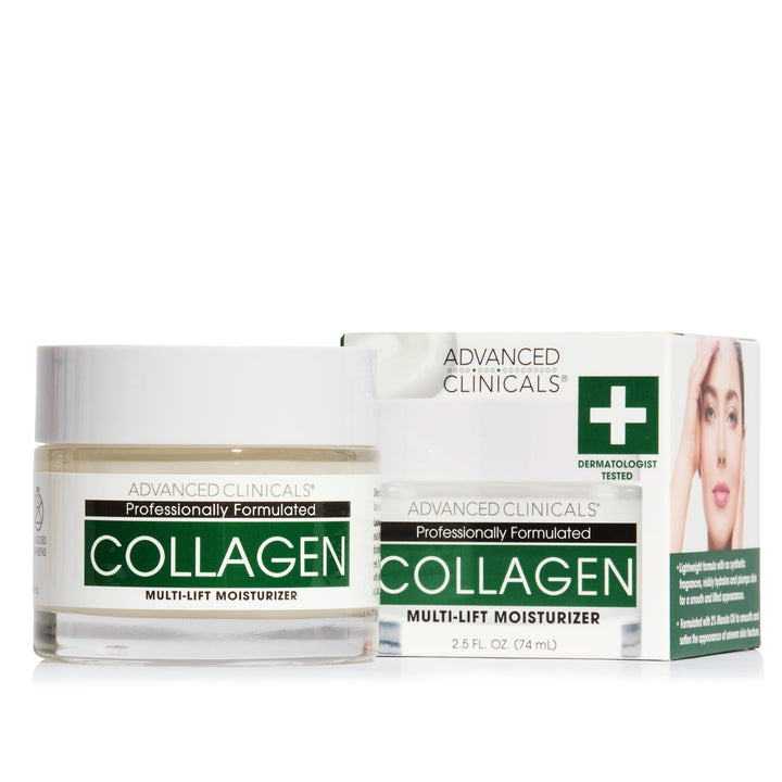 Advanced Clinicals Collagen Cream, 2 fl oz
