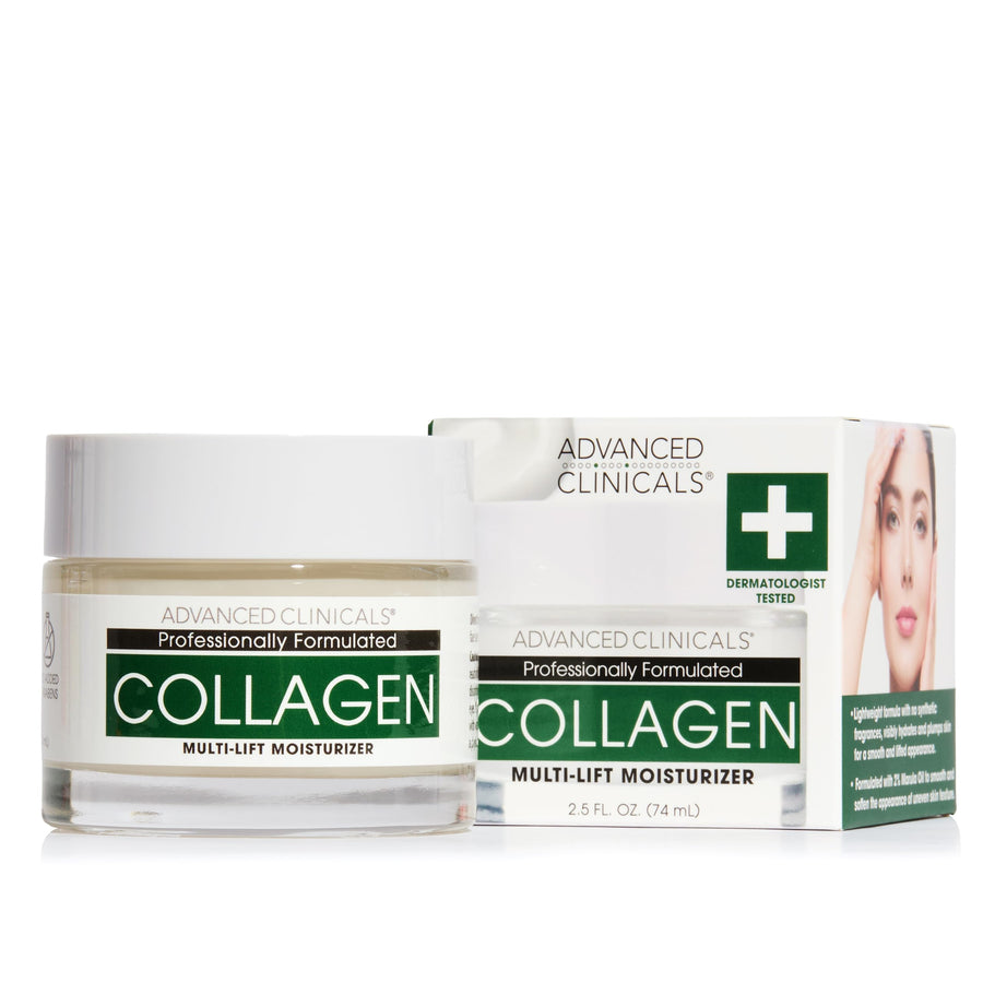 Advanced Clinicals Collagen Cream, 2 fl oz