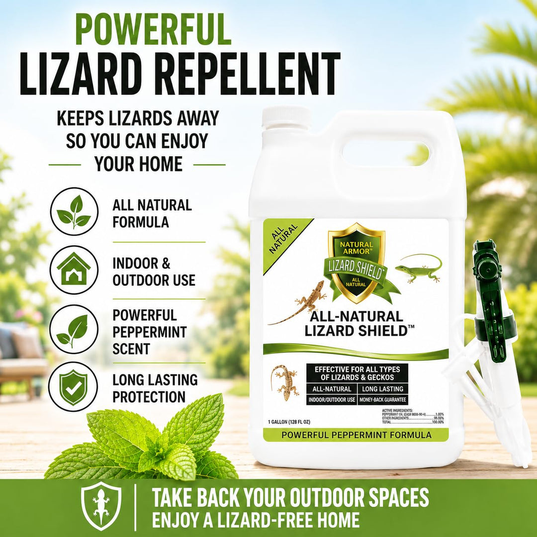 Natural Armor Lizard & Gecko Repellent, 1 gal