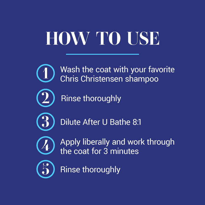 Chris Christensen After U Bathe Final Rinse Solution, 16 oz