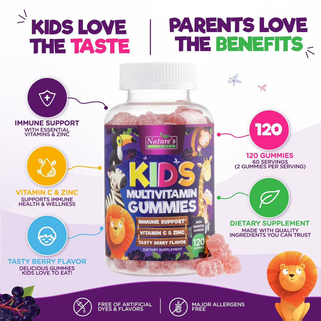 Nature's Nutrition Kids Multivitamin Gummies