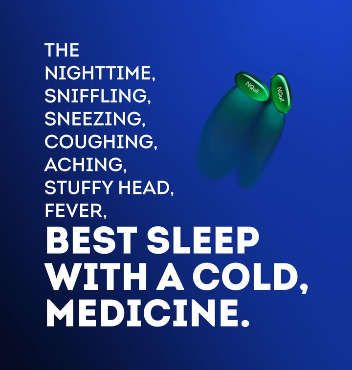 Vicks DayQuil & NyQuil Severe Co-Pack, Cold & Flu Medicine, 48 Count