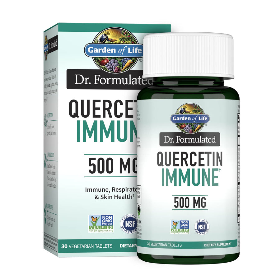 Garden of Life Dr. Formulated Quercetin Immune, 500 mg, 30 Count