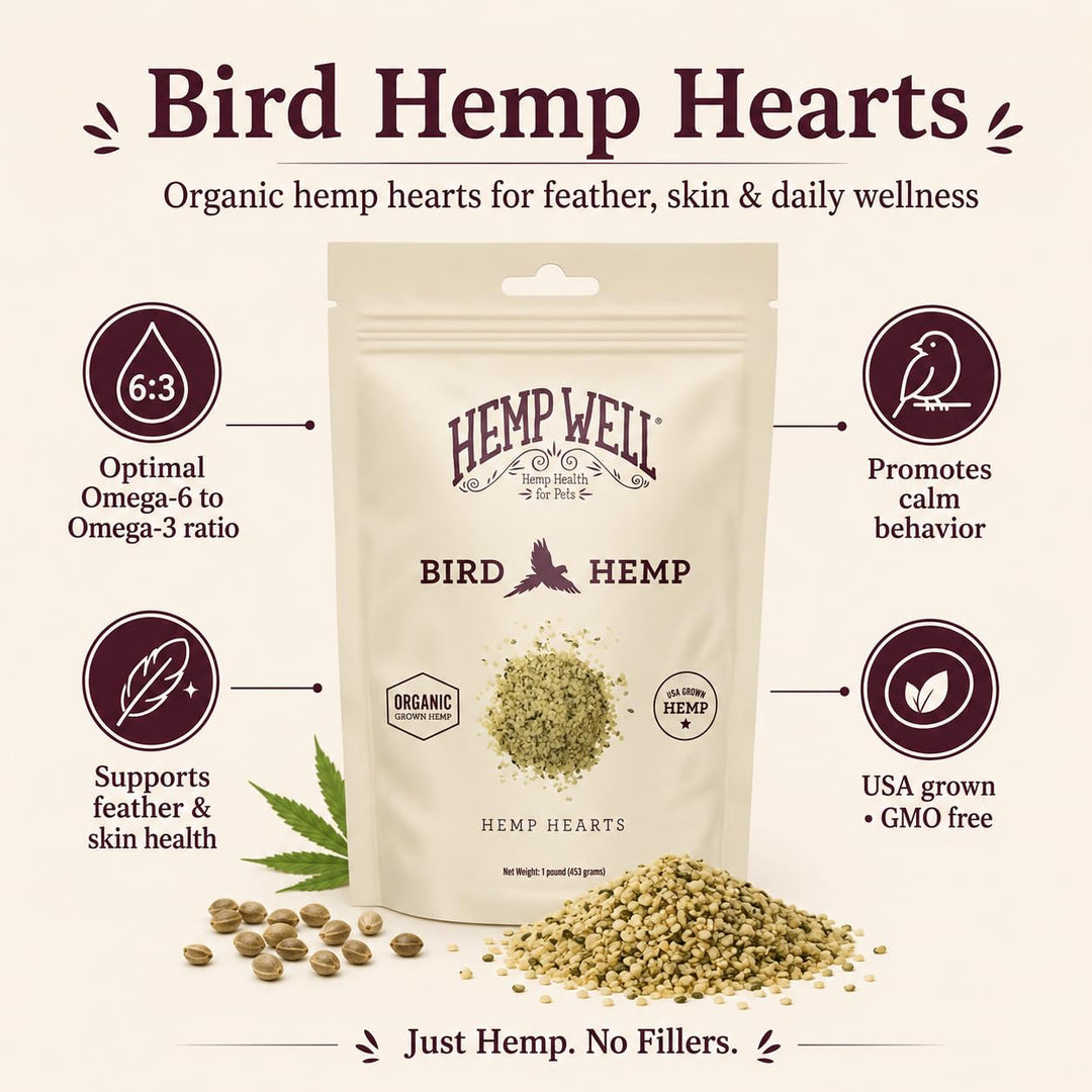Hemp Well Organic Hemp Hearts, 1 lb