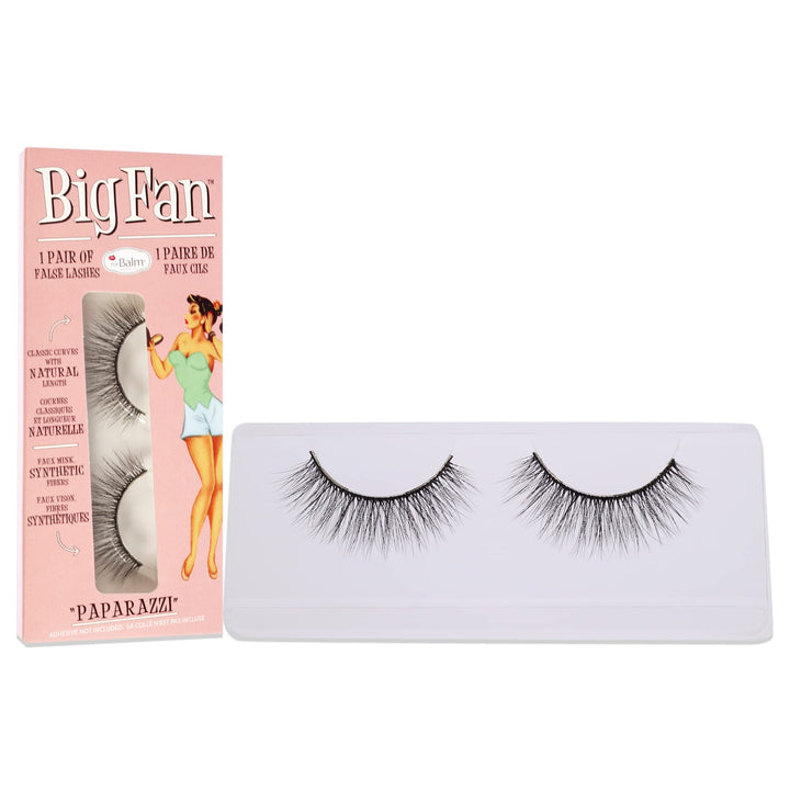 The Balm Big Fan Paparazzi Natural Eyelashes, 1 Pair