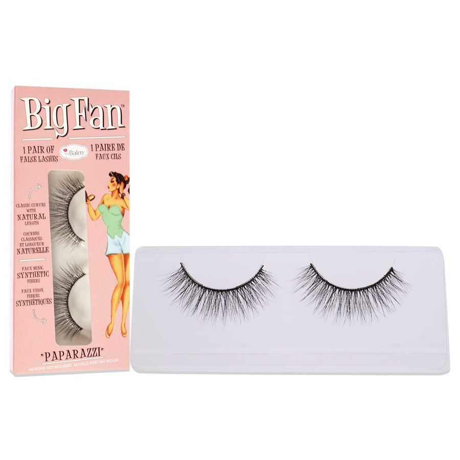 The Balm Big Fan Paparazzi Natural Eyelashes, 1 Pair