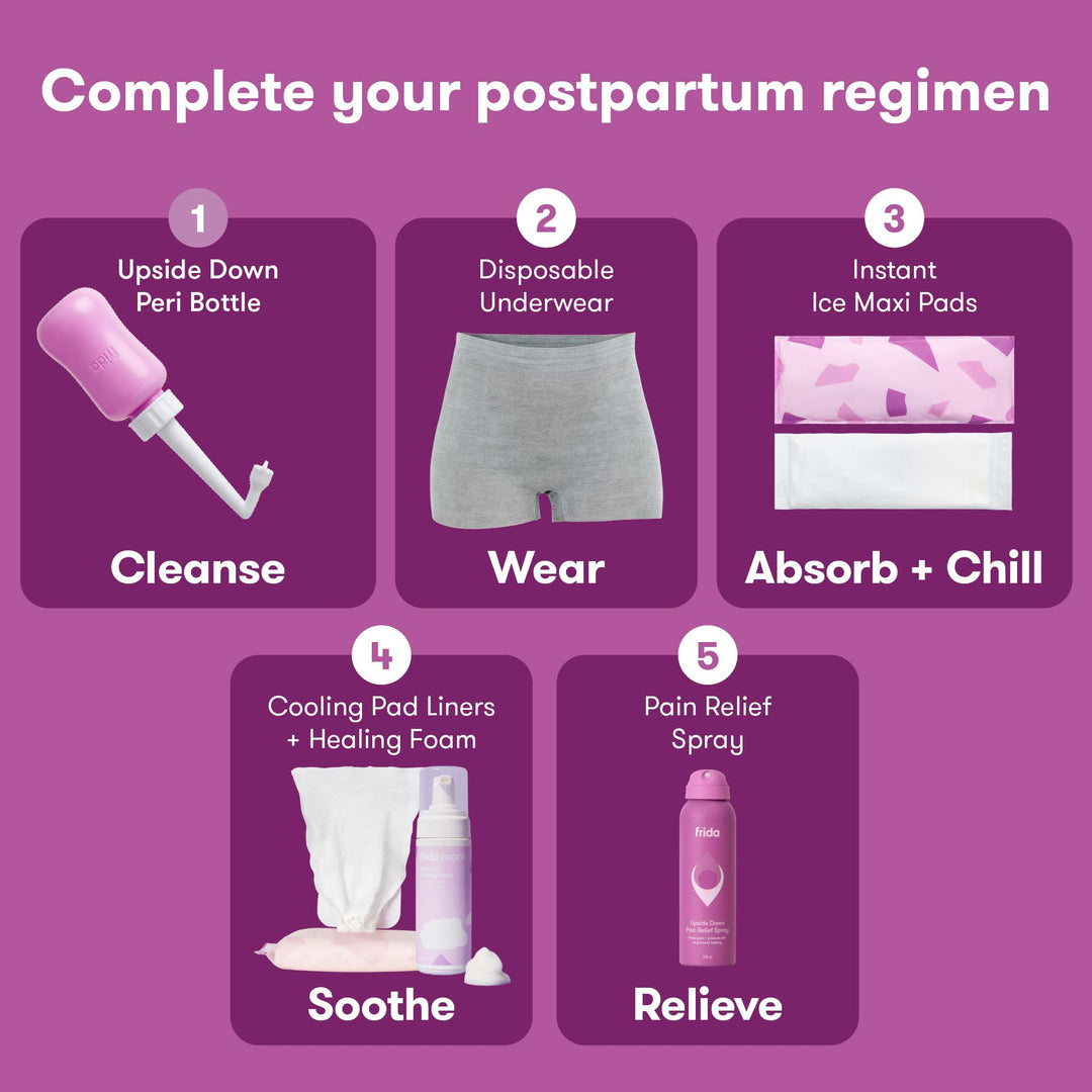 Frida Mom Upside Down Peri Bottle, Postpartum Care