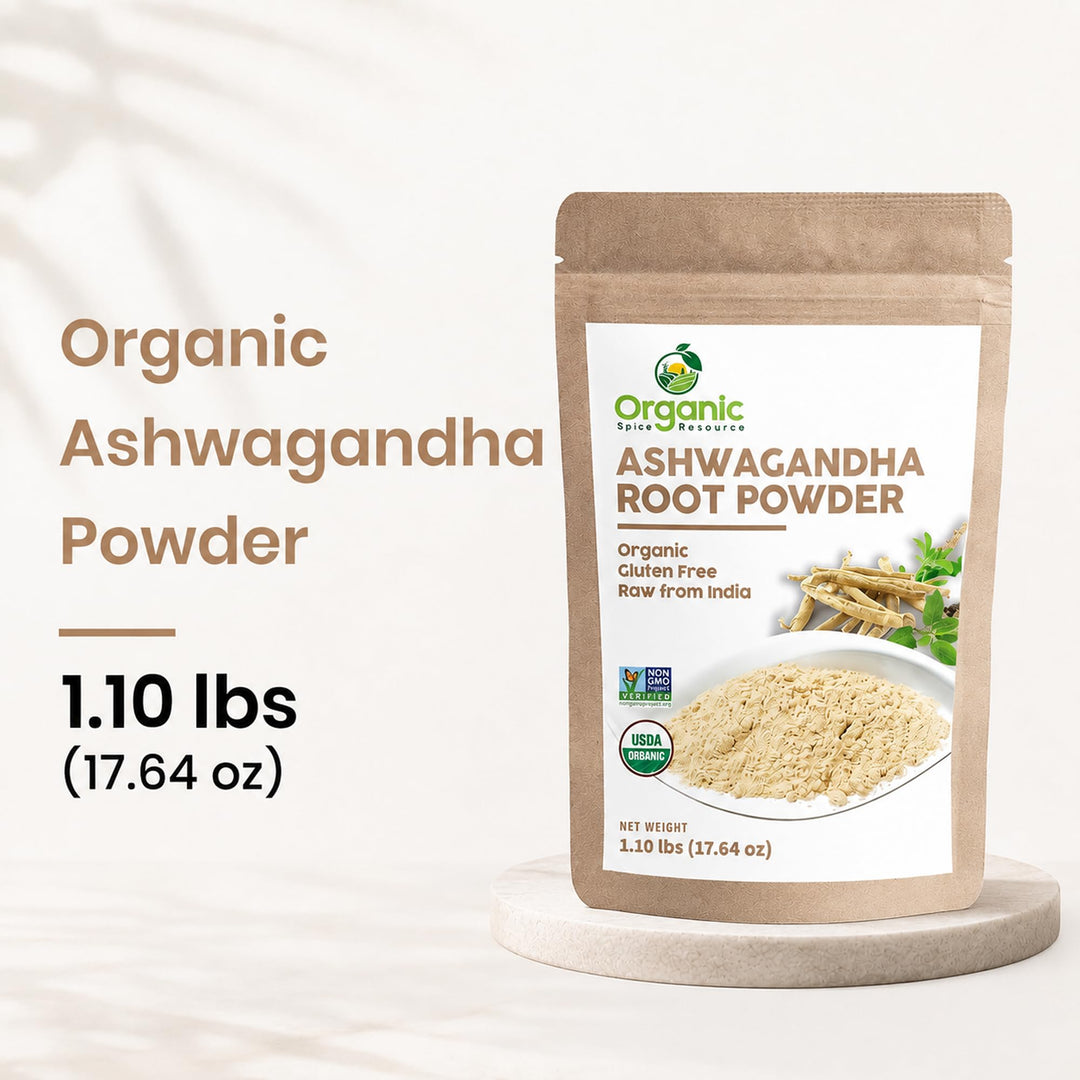 Organic Spice Resource Ashwagandha Root Powder, 1.1 lb