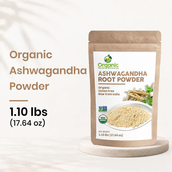 Organic Spice Resource Ashwagandha Root Powder, 1.1 lb