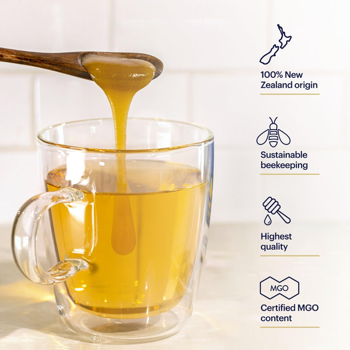 Manuka Health UMF 6+ MGO 115+ Manuka Honey, 250 g