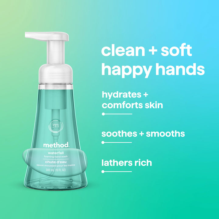 Method Foaming Hand Wash, Waterfall, 10 fl oz
