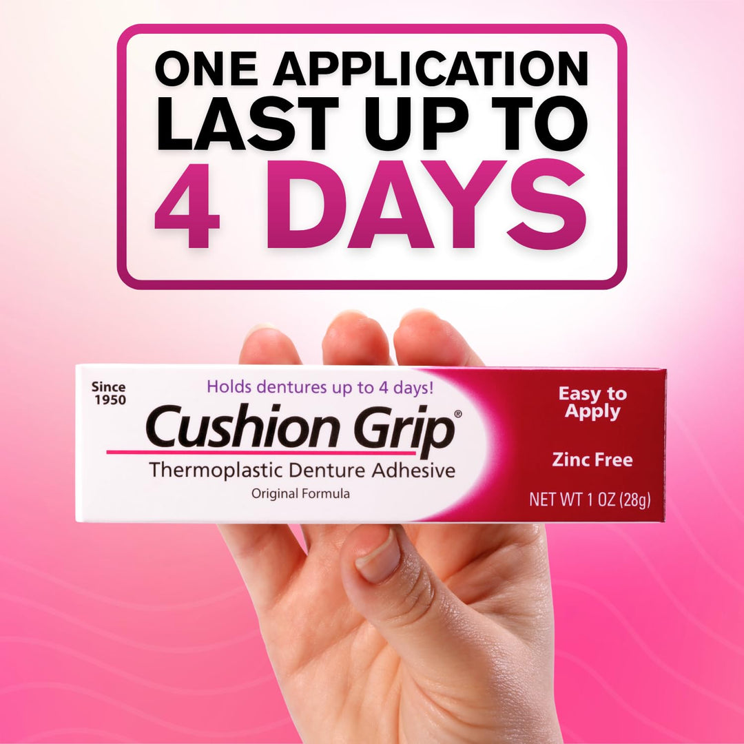 Cushion Grip Denture Reline Kit, Advanced Formula