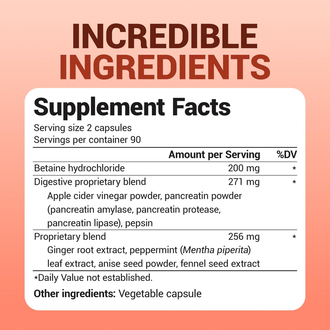 Dr. Berg Nutritionals Advanced Digestive Enzymes, Apple Cider Vinegar
