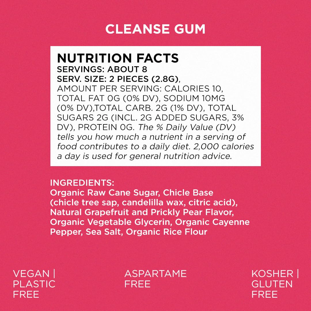 Simply Gum, Grapefruit & Prickly Pear, 15 Count
