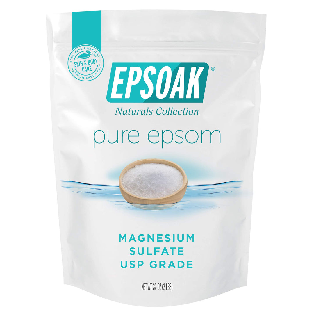 Epsoak Epsom Salt, Unscented, 2 lb
