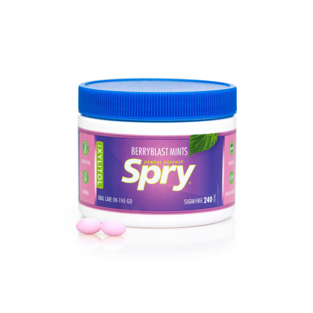 Spry Mints, Natural Berry Blast, 240 Count