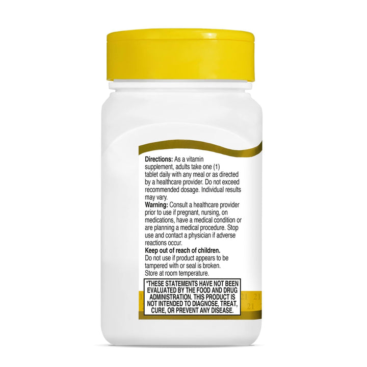 21st Century B Complex Plus Vitamin C, 100 Count