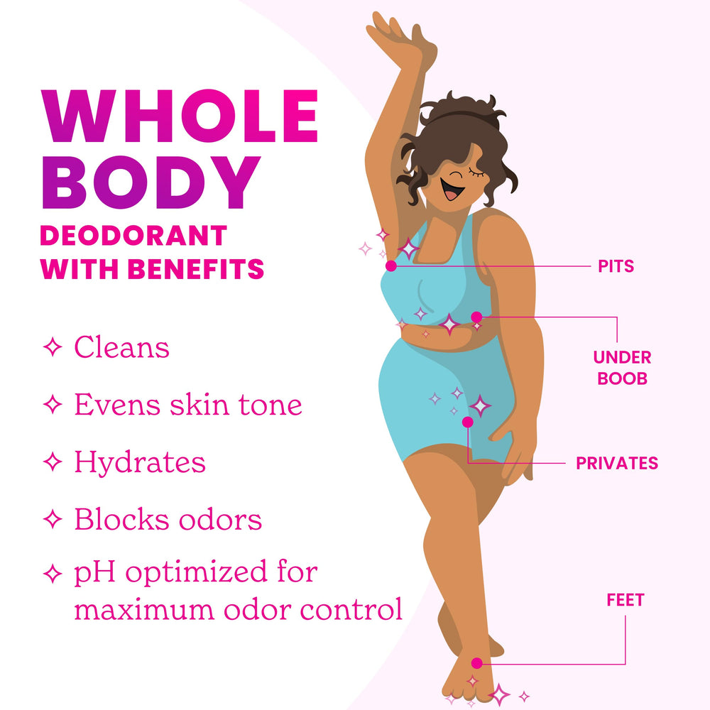 Lume Whole Body Deodorant Cream Stick, Soft Powder, 2.2 oz