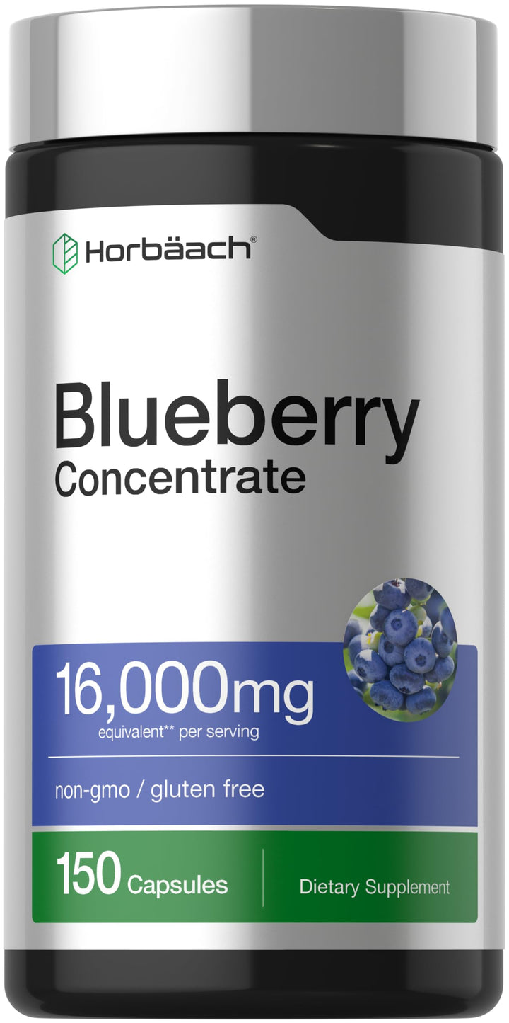 Horbäach Blueberry Extract, 150 Count