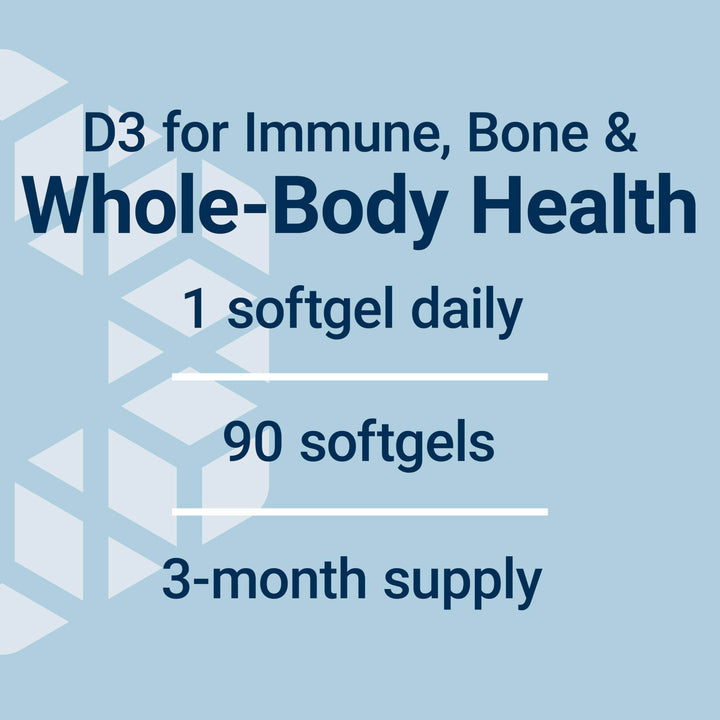 Life Extension Vitamin D3, 25 mcg (1000 IU), 90 Count