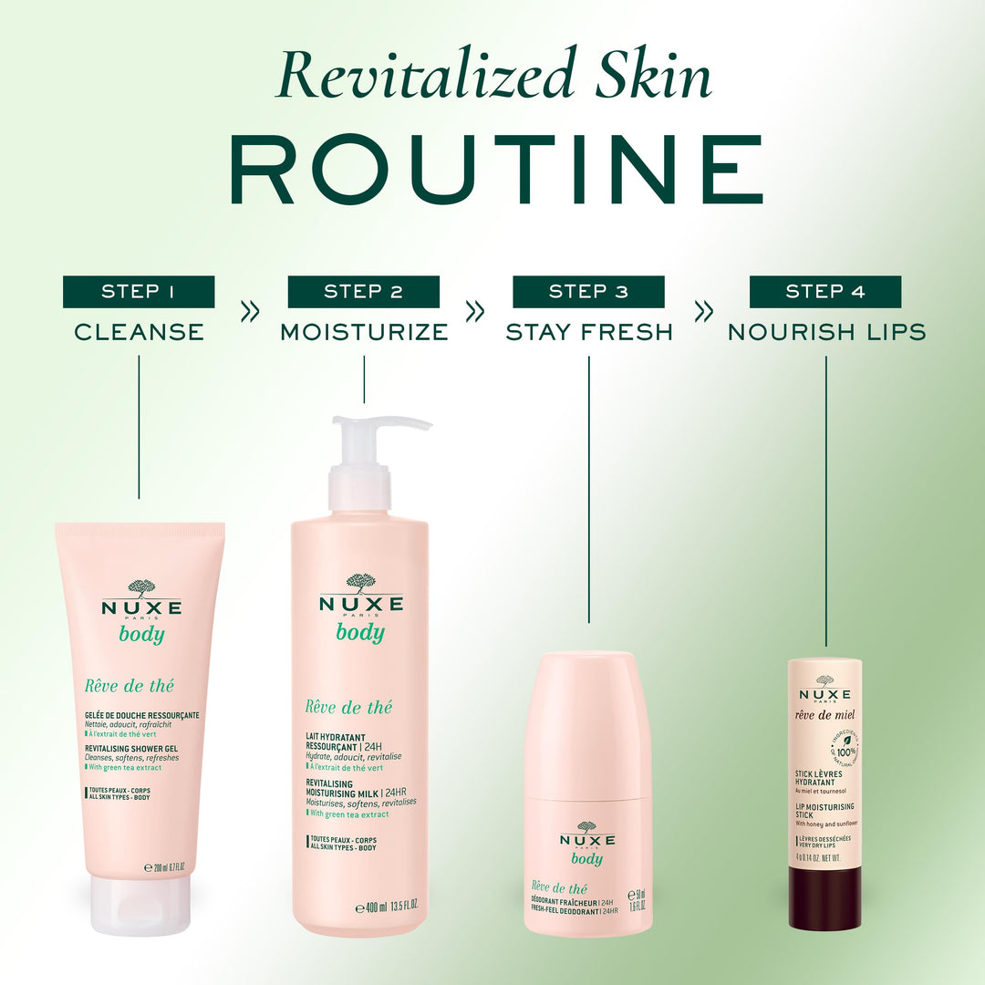 Nuxe Rêve De Thé Revitalising Moisturising Milk 24Hr, 400 ml