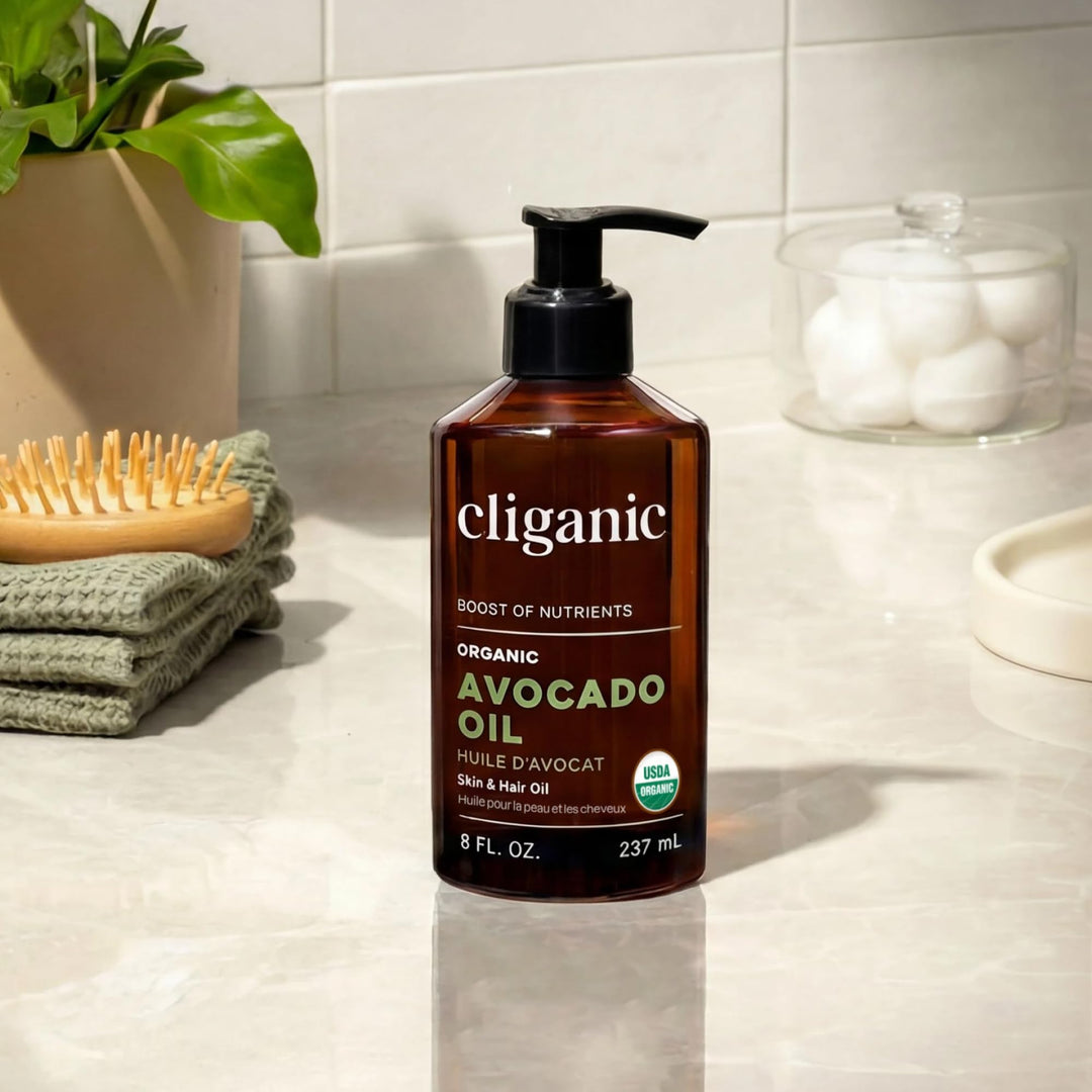 Cliganic Organic Avocado Oil, 8 oz