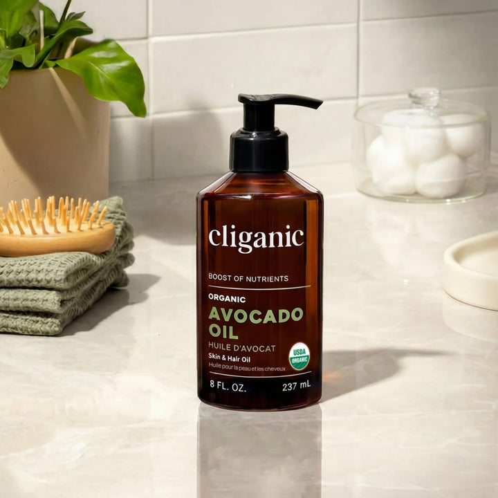 Cliganic Organic Avocado Oil, 8 oz