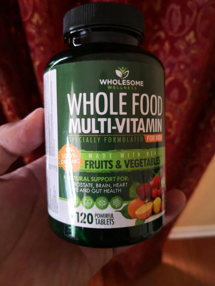 Wholesome Wellness Whole Food Multivitamin, 120 Count
