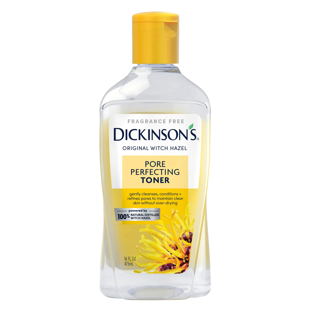 Dickinson's Original Witch Hazel Pore Perfecting Toner, Fragrance Free, 16 oz