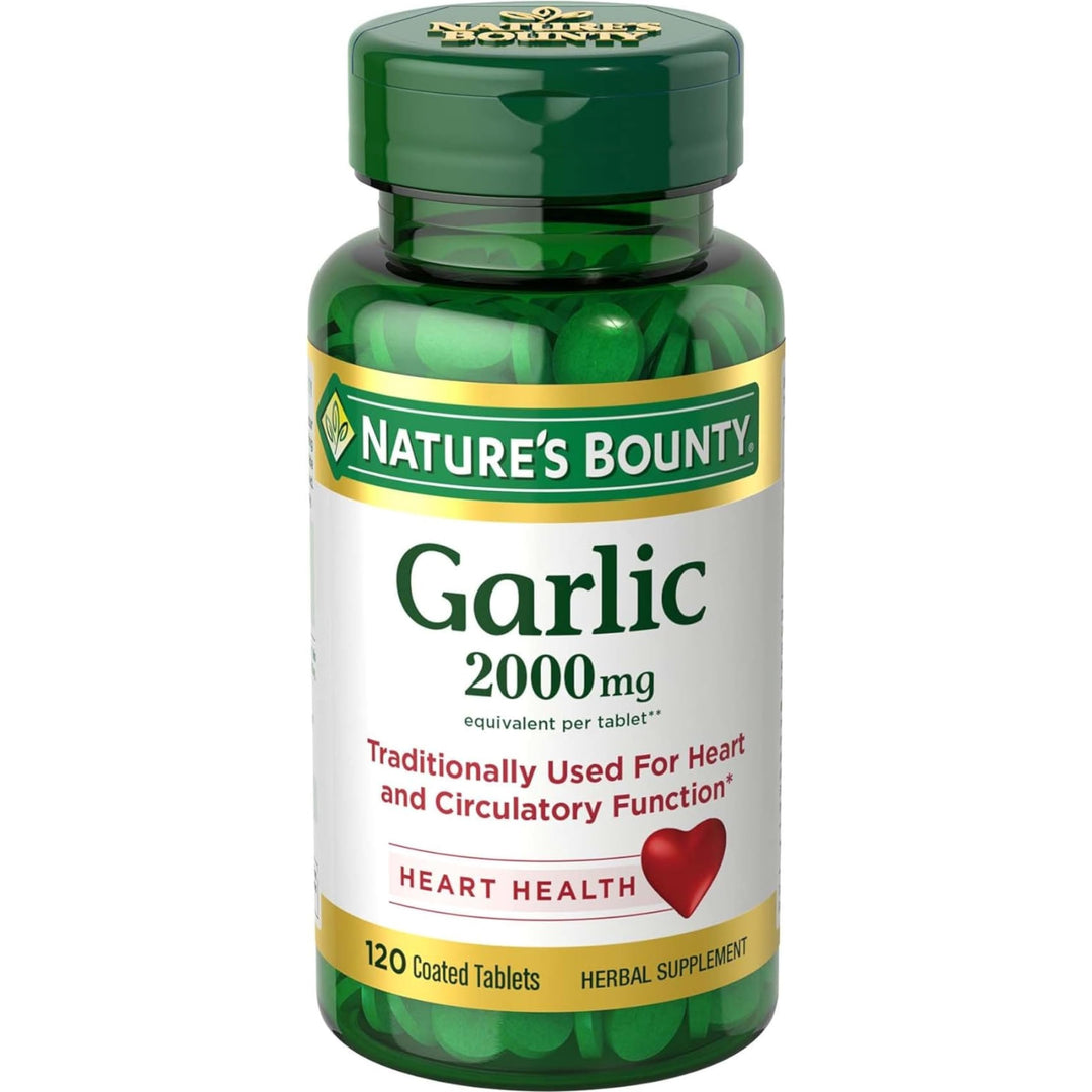 Nature's Bounty Garlic, 2000 mg, 120 Count