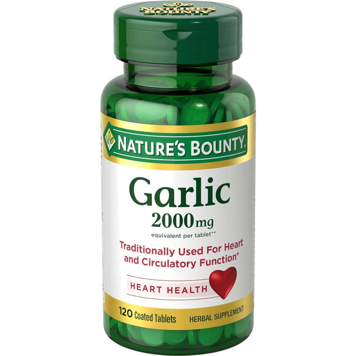 Nature's Bounty Garlic, 2000 mg, 120 Count