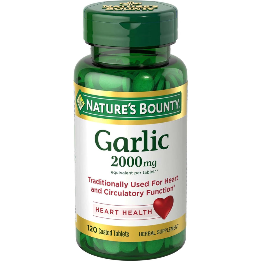Nature's Bounty Garlic, 2000 mg, 120 Count