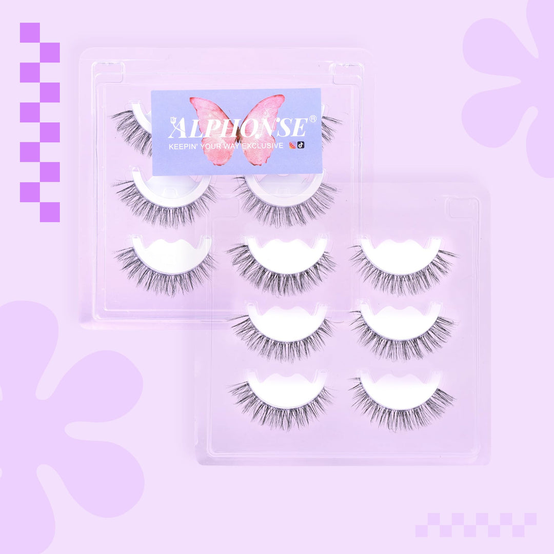 alphonse Self Adhesive Eyelashes, 3 Count