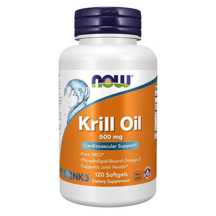 NOW Neptune Krill Oil, 500 mg, 120 Count