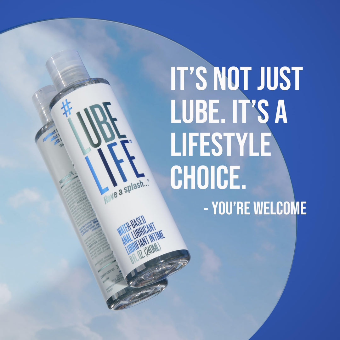 LubeLife Water-Based Lubricant, 12 fl oz