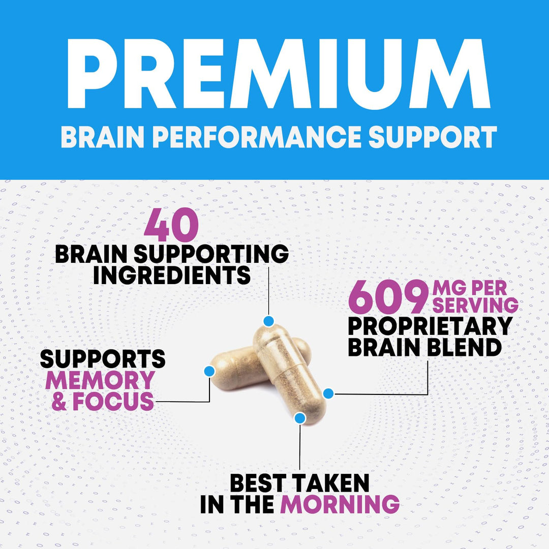 Nature's Nutrition Brain Supplement, 120 Count
