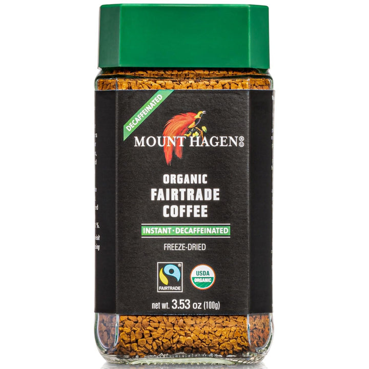 Mount Hagen Organic Decaf Instant Coffee, 3.53 oz