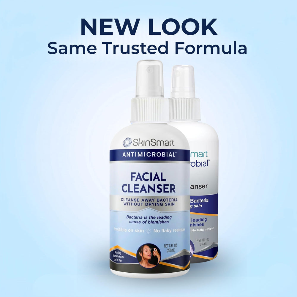 SkinSmart Antimicrobial Facial Cleanser, 8 oz