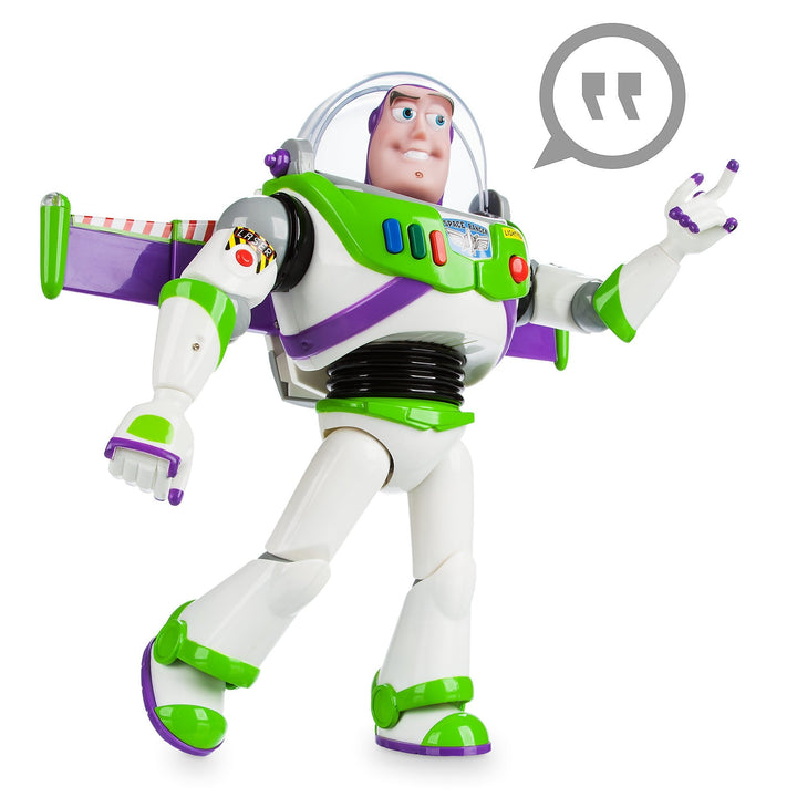 TOY STORY Advanced Talking Buzz Lightyear Action Figure, 12 in