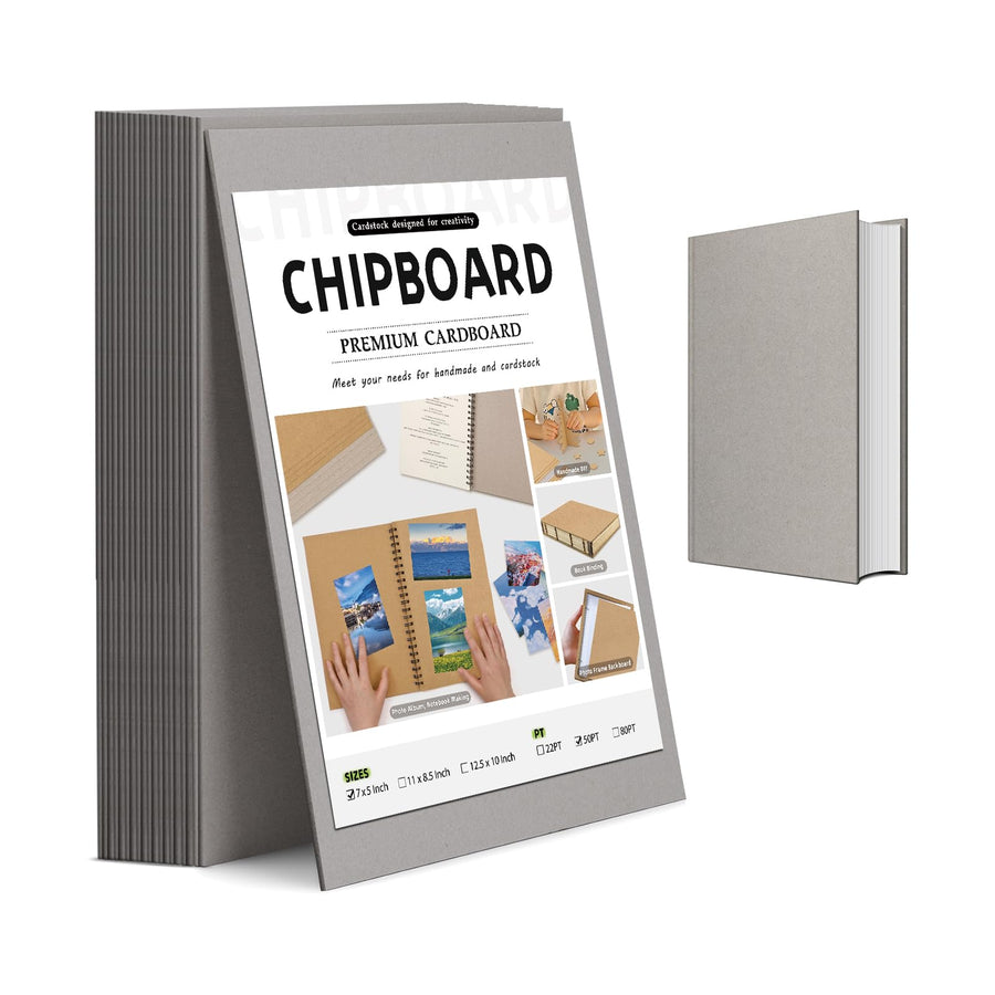 JNENERY Chipboard, 5 x 7 in, 20 Count