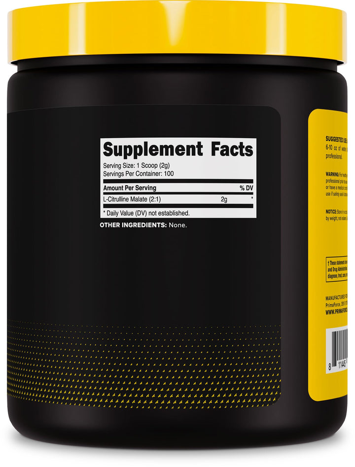 Primaforce Citrulline Malate, Unflavored, 200 g
