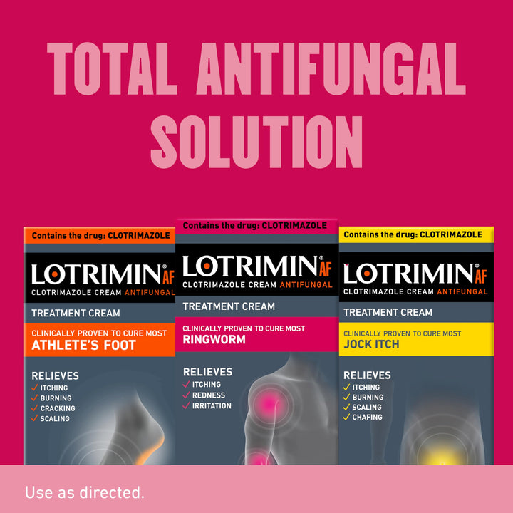 Lotrimin AF Ringworm Cream, Clotrimazole 1%, 0.42 oz
