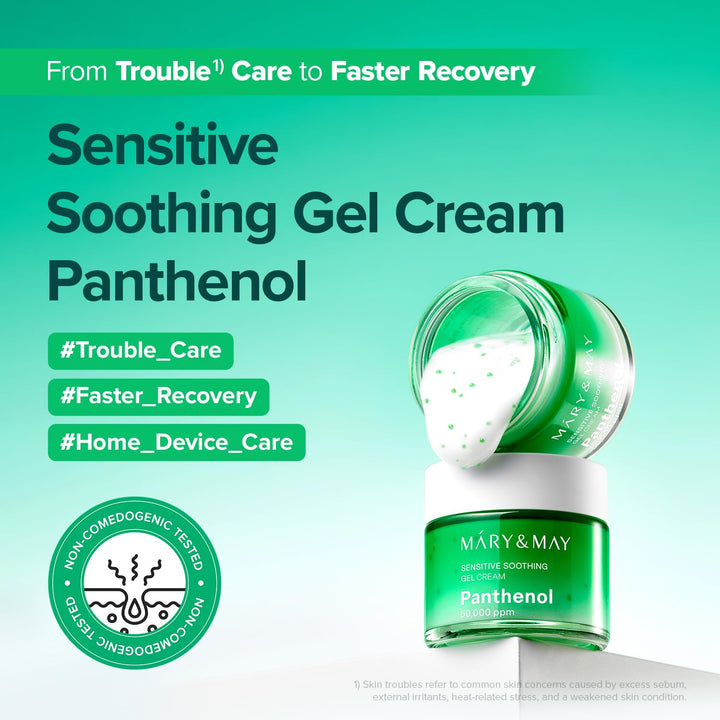 Mary&May Heartleaf Tea Tree Soothing Gel Cream, 3.52 oz