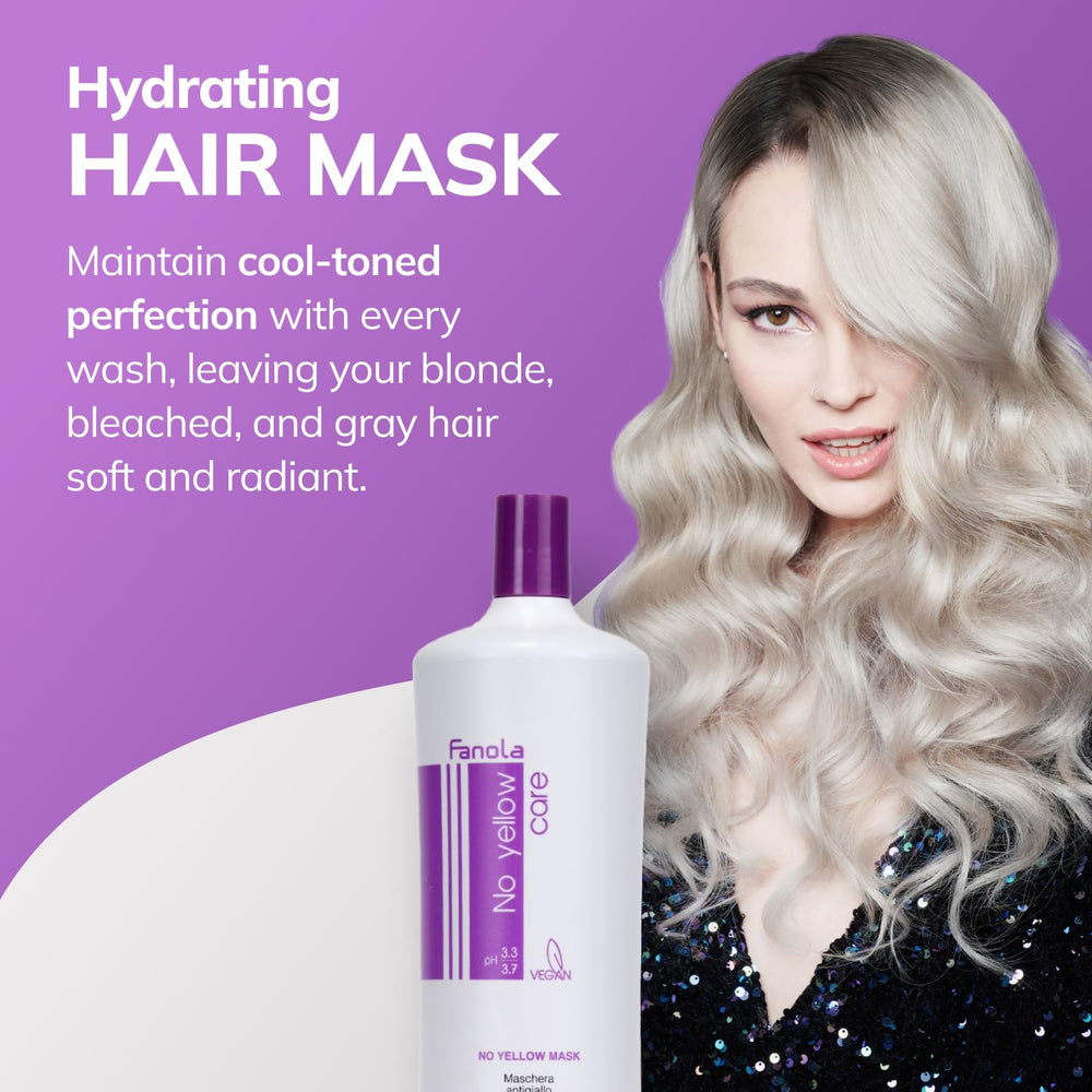 Fanola No Yellow Mask, Extra Violet Pigment, 350 ml
