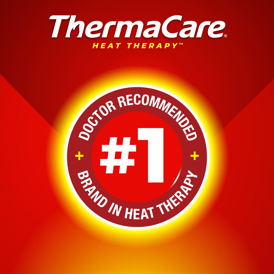ThermaCare Portable Heating Pads, 4 Count