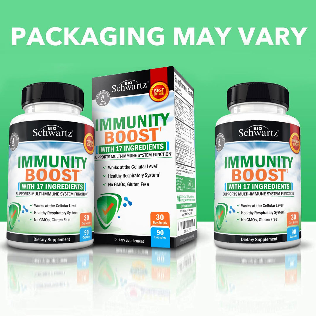 BioSchwartz Immunity Boost Supplement, 90 Count