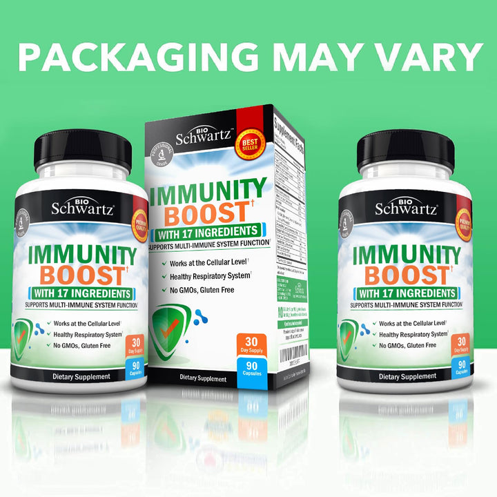 BioSchwartz Immunity Boost Supplement, 90 Count