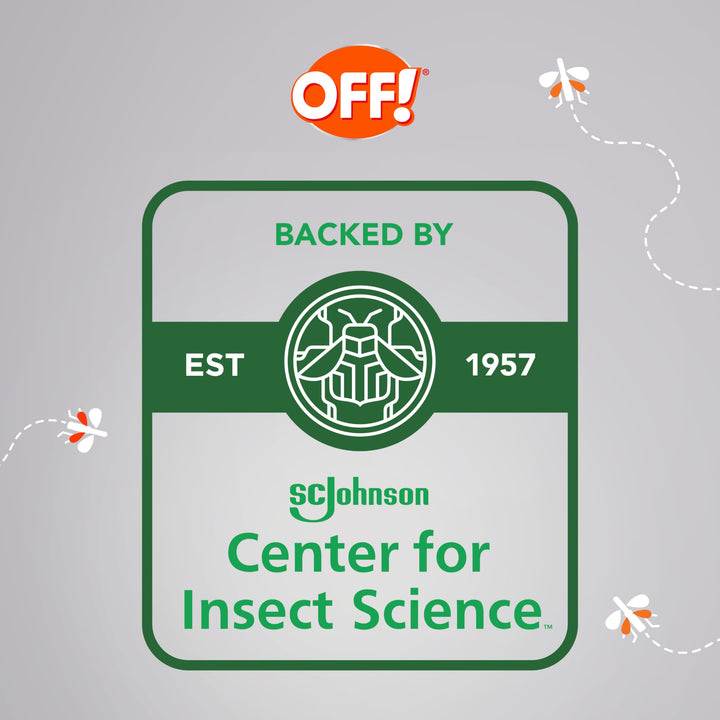 OFF Deep Woods Insect Repellent Towelettes, 12 Count